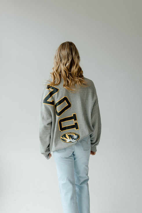 Missouri Avery Arch Lantern Sleeve Crew